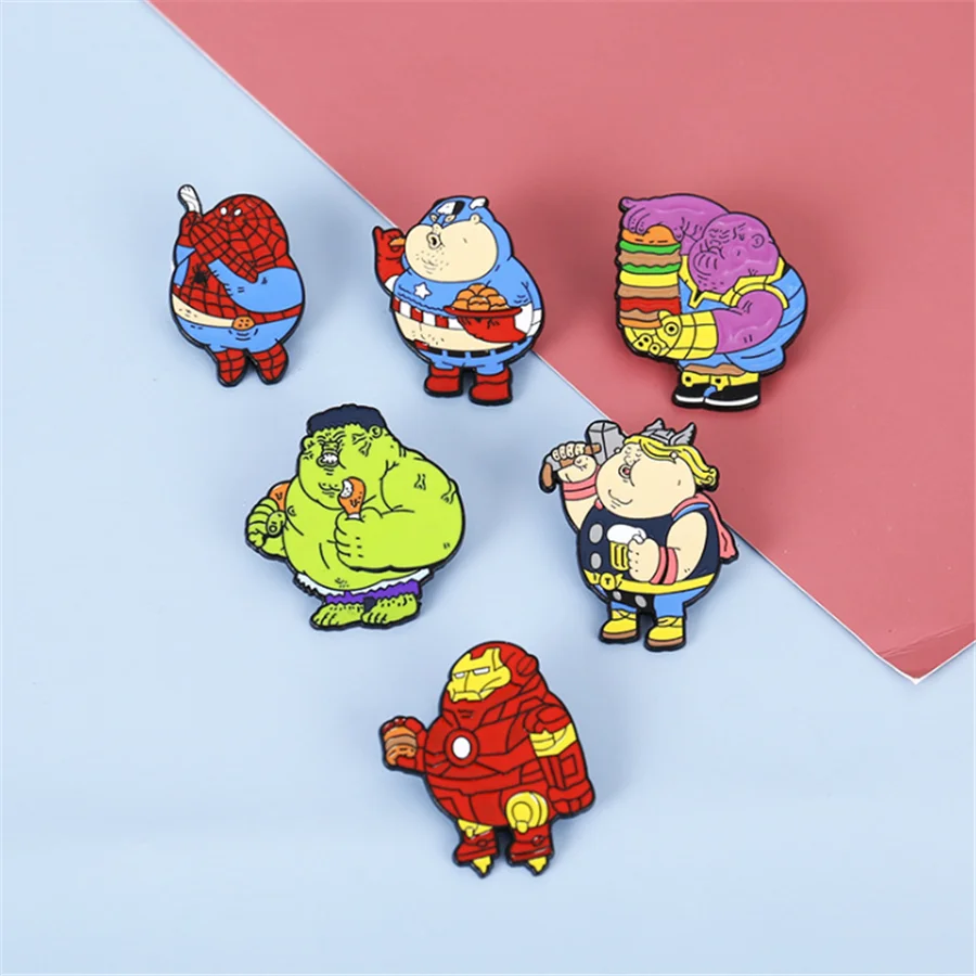

Cartoon Cute Fun Movie Character pins Enamel Brooch Fashion Alloy Badge Cowboy Clothes Bag Pin Sweet Jewelry Gift for Women