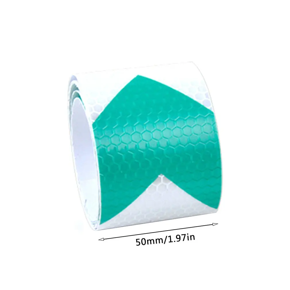 

5cmx3m Safety Mark Reflective Tape Stickers For Bicycles Frames Motorcycle Self Adhesive Film Warning Tape Reflective Film