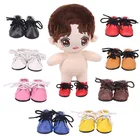 Обувь для кукол 5 см, кожаная обувь, ботинки, разноцветные аксессуары, подходит для кукол американских Wellie Wishers 14 дюймов, подарок для куклы EXO  Nacy