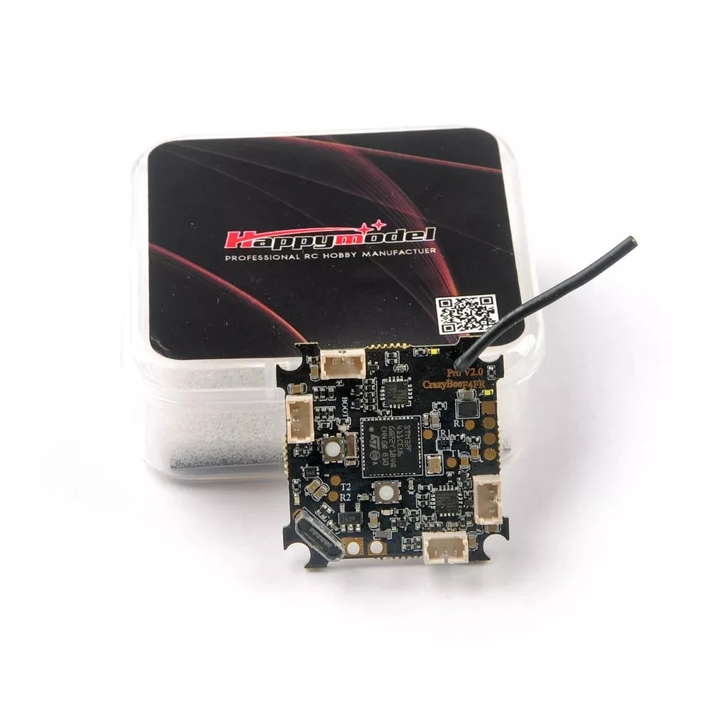 Happymodel Crazybee F4 PRO V2.1 2-3S Контроллер полета 5A ESC и совместимый с DSM2 Frsky Flysky RX для