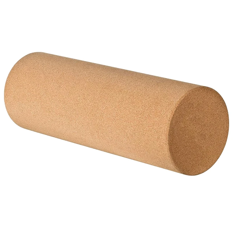 

30CMX10CM Cork Yoga Pillar Fitness Equipment Pilates Cork Yoga Massage Roller Yoga Dance Back and Leg Buttock Supplies