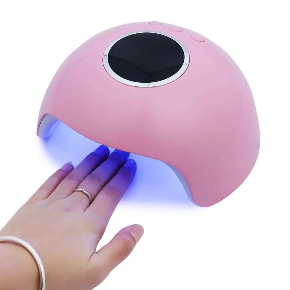 36 Вт 12 светодиодов УФ лампа для ногтей USB сушилка гель лака маникюр светотерапия