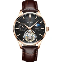 ailang 2020 new watch mens mechanical watch automatic hollow luminous belt waterproof watch high end brand mens watch