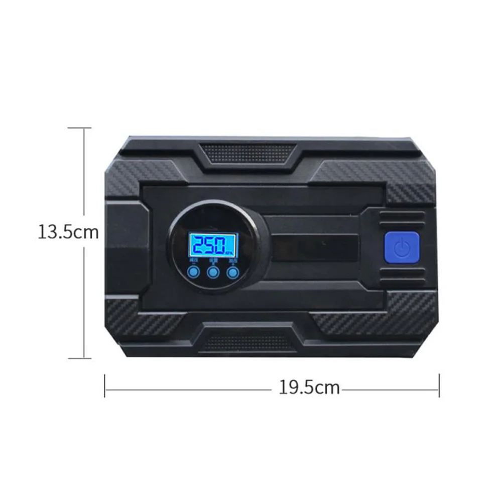 

Air Compressor Tire Inflator - Electric Auto Pump 12V DC Portable Air Compressor Pump Digital Tire Inflator Car Tire Pump