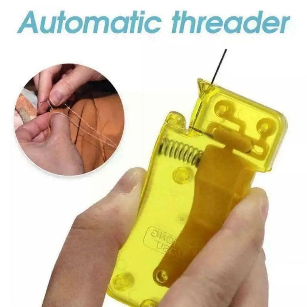 

1pc Auto Needle Threader Diy Tool Home Hand Machine Accessories Sewing Device Threader Needle Household Thread Auto Automat H0h9