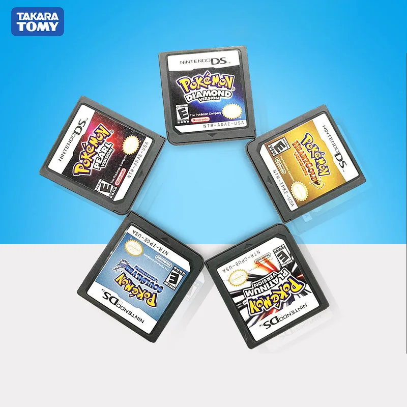 Takara Tomy DS 3DS NDSi NDS Lite игровая карта Pokemon Gold Heart Gintama / Beauty|Коллекционные игральные