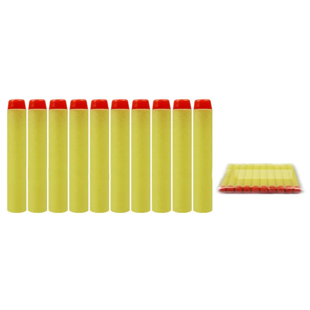 Soft Bullet 14*7.5*1.2cm Tactical Bullets EVA War Game Darts 10pcs 6 Color Children Toy Kids Shooting Supplies Outdoor Tool | Спорт и