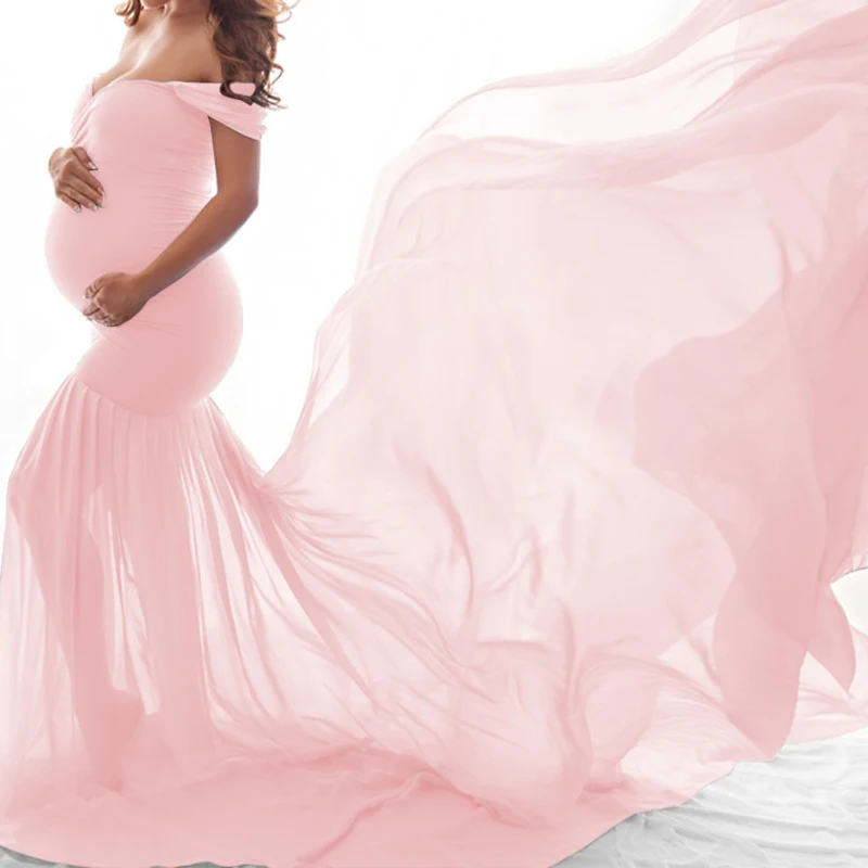 Платье для беременных женщин платье сексуальная одежда с открытыми плечами без