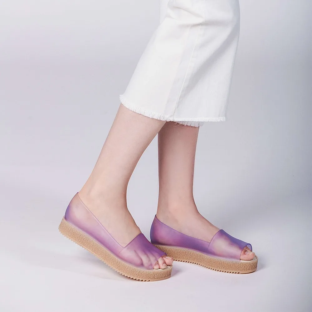 Женские сандалии на плоской подошве Melissa пазл 2019 брендовые желе для женщин