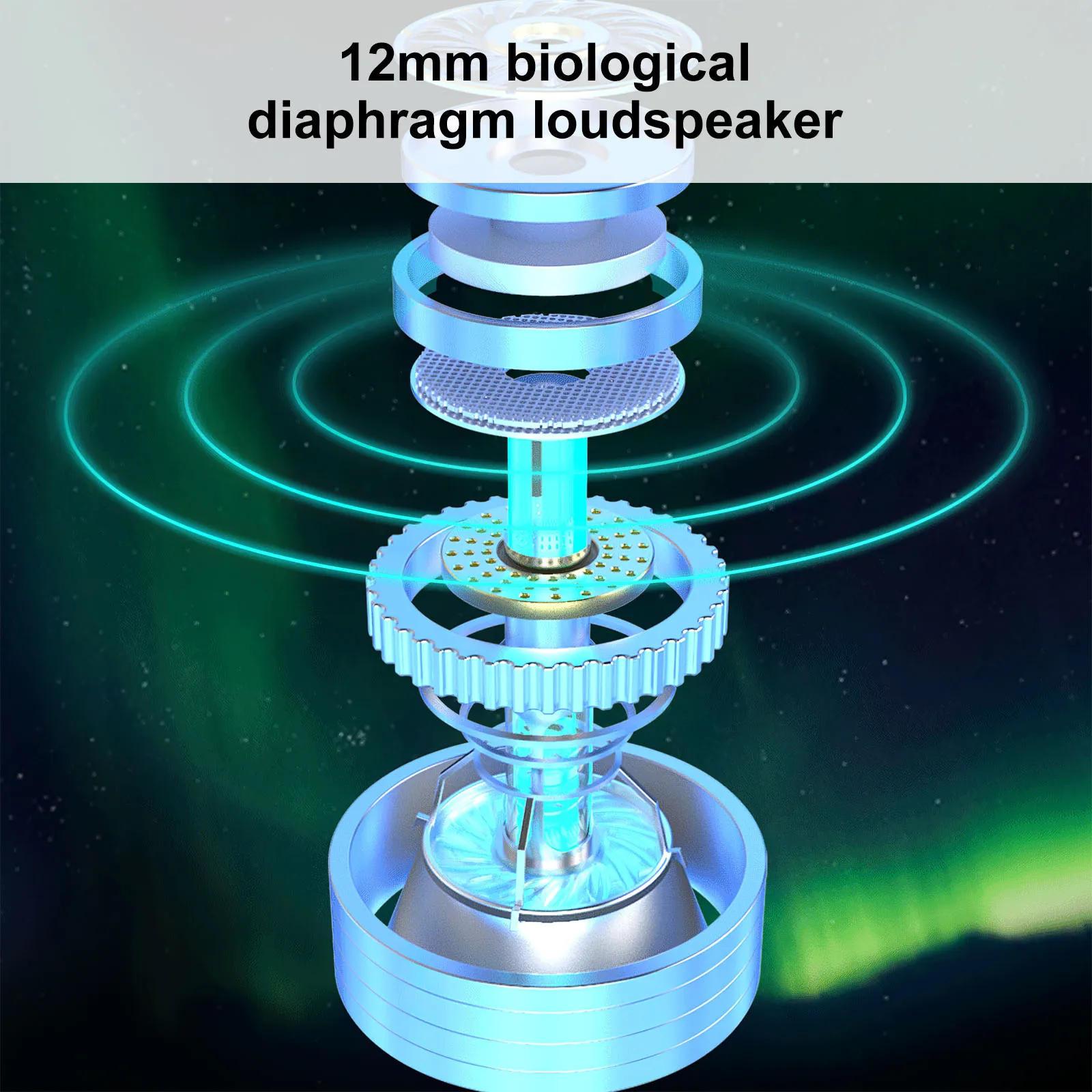 Bluetooth-наушники Беспроводные наушники HiFi музыкальные Спортивная игровая