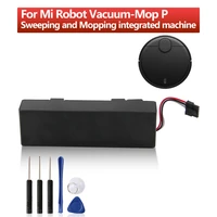 new replacement battery inr18650 ma1 4s1p sc for xiaomi mijia mi robot vacuum mop p mijia sweeping mopping robot battery 3200mah