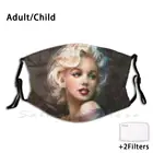 Маска Мэрилин Ww 1 Портрет Мэрилин Монро Мерилин Монро марилин мм женщина красивая картина маслом Тео данелла блондинка Дива значок