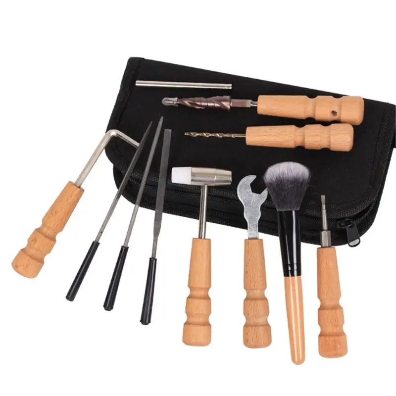 

13 Pcs/Pack Guitar Repairing Maintenance Kit Guitar Ukulele Violin Convenient 27RD