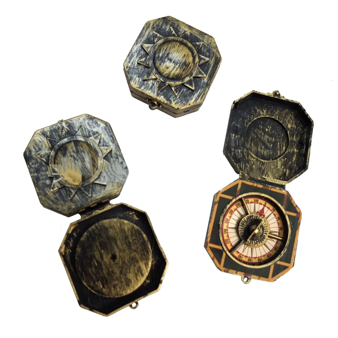 

Kids Boys Girls Funny Vintage Hallowmas Party Fancy Toy Compass for Decoration Toy Compass Gift Kids Compass Gift