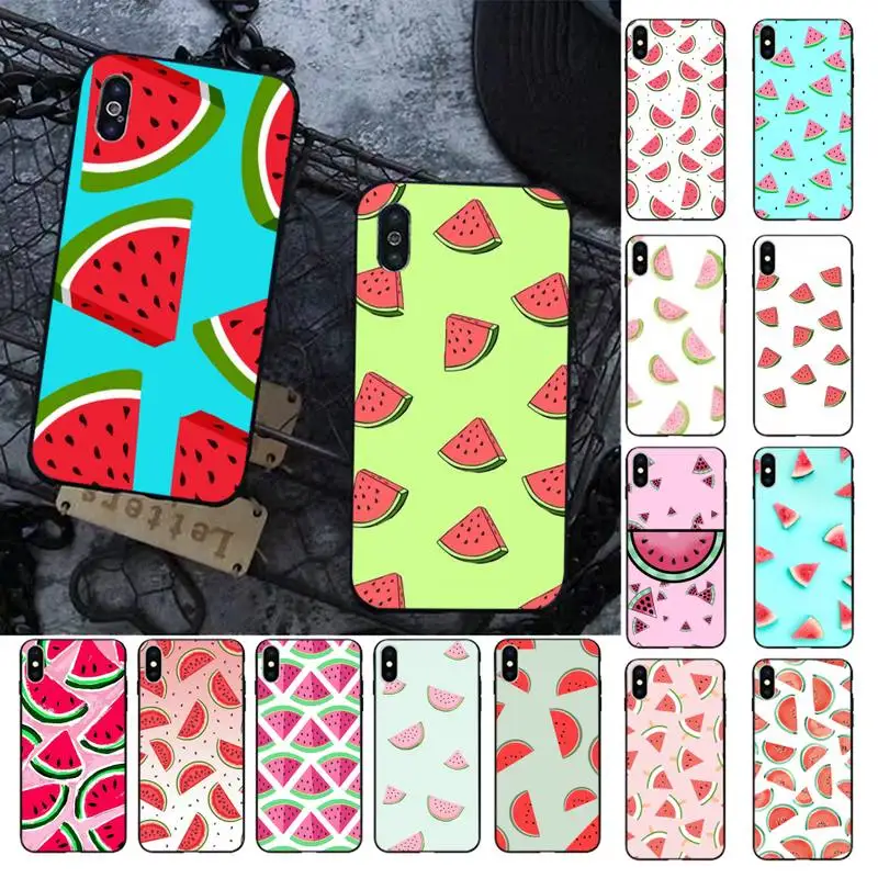 

Watermelon Phone Case for iPhone 13 11 12 pro XS MAX 8 7 6 6S Plus X 5S SE 2020 XR cover