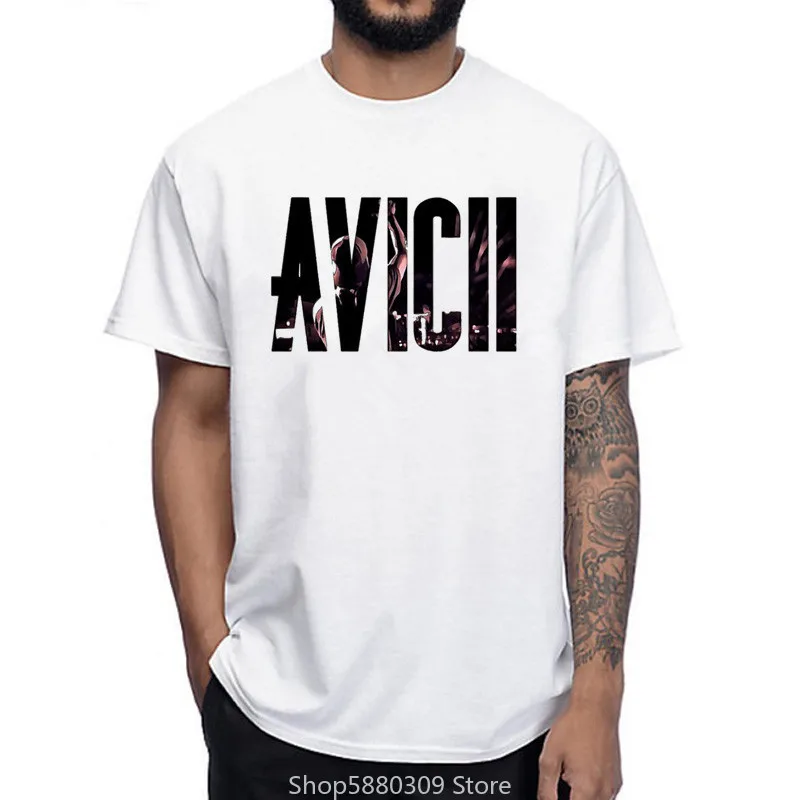 Новейшая модная мужская футболка Dj Avicii Rip с принтом фаната летние футболки