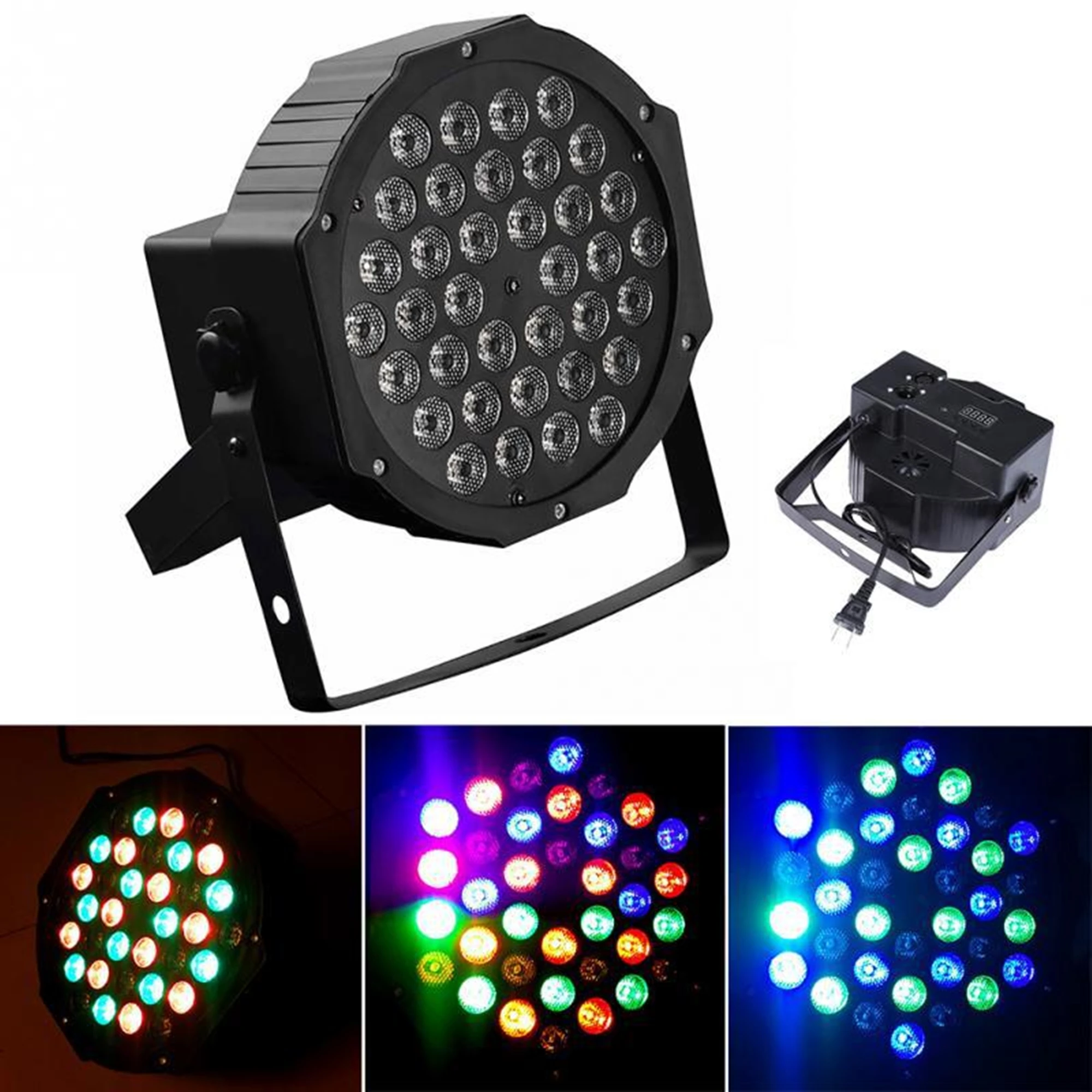 Светодиодный Par Светильник 36x3W DJ RGBW Led ing RGB стирка диско светильник DMX контроллер