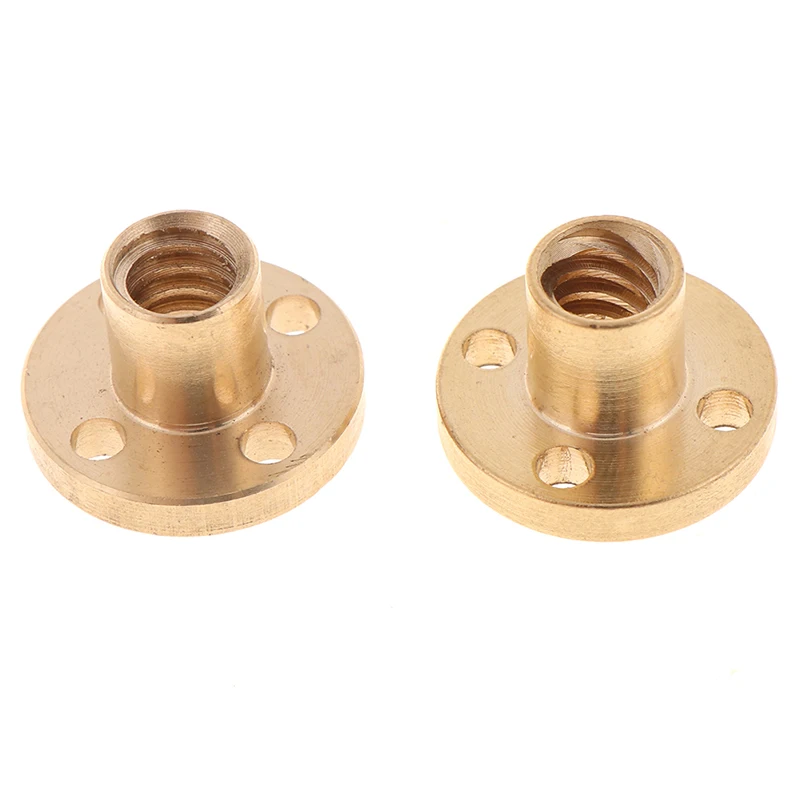 Т8 трапециевидные гайки 8 мм медные винты для шагового двигателя ходовой винт