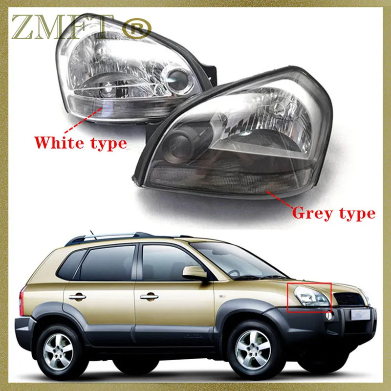 

Передняя фара левого/правого автомобиля для Hyundai Tucson 2004 2005 2006 2007 2008 2009 2010, 1 шт.