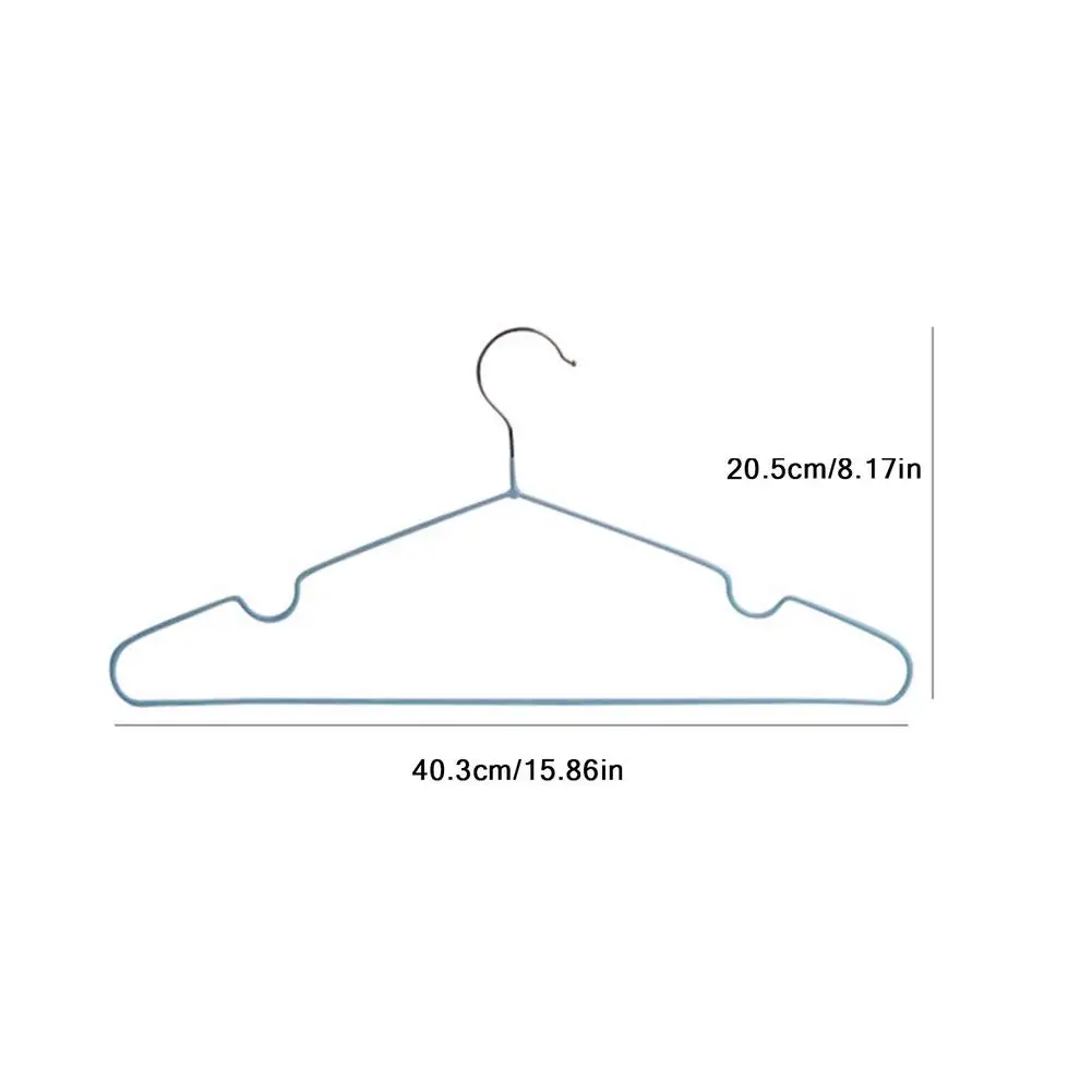 

50PCS Adult Clothes Hangers For Jeans Pants Coat Hanger Home Storage Holder Dress Long Racks Metal Clothing Hanger Drop Shipping