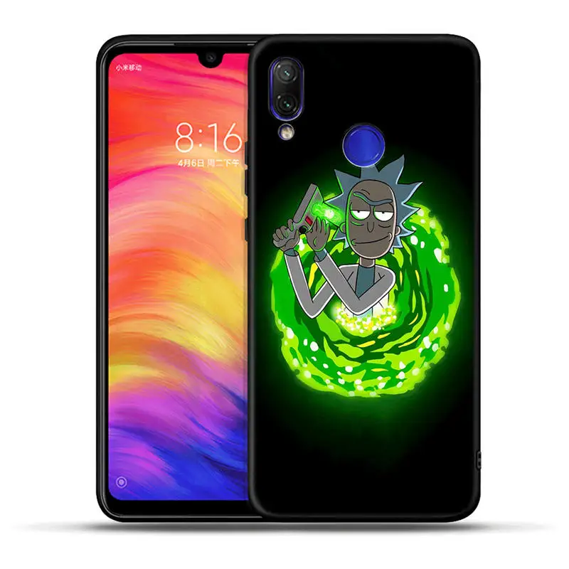 H1369 Аниме Рик и Морти мультфильм аниме чехол для Xiaomi Redmi Note 7 7A 6 Pro 6A 5A Prime Mi A1 5X A2 Lite 6X4X5 плюс Pocophone F1 - Цвет: H1369