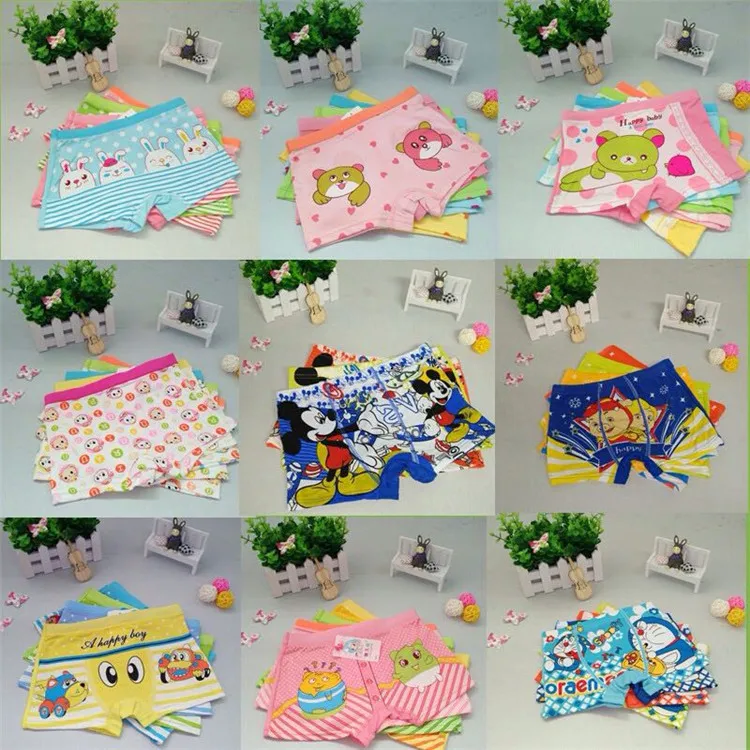 Новое детское нижнее белье из модала милая мультяшная детская одежда для