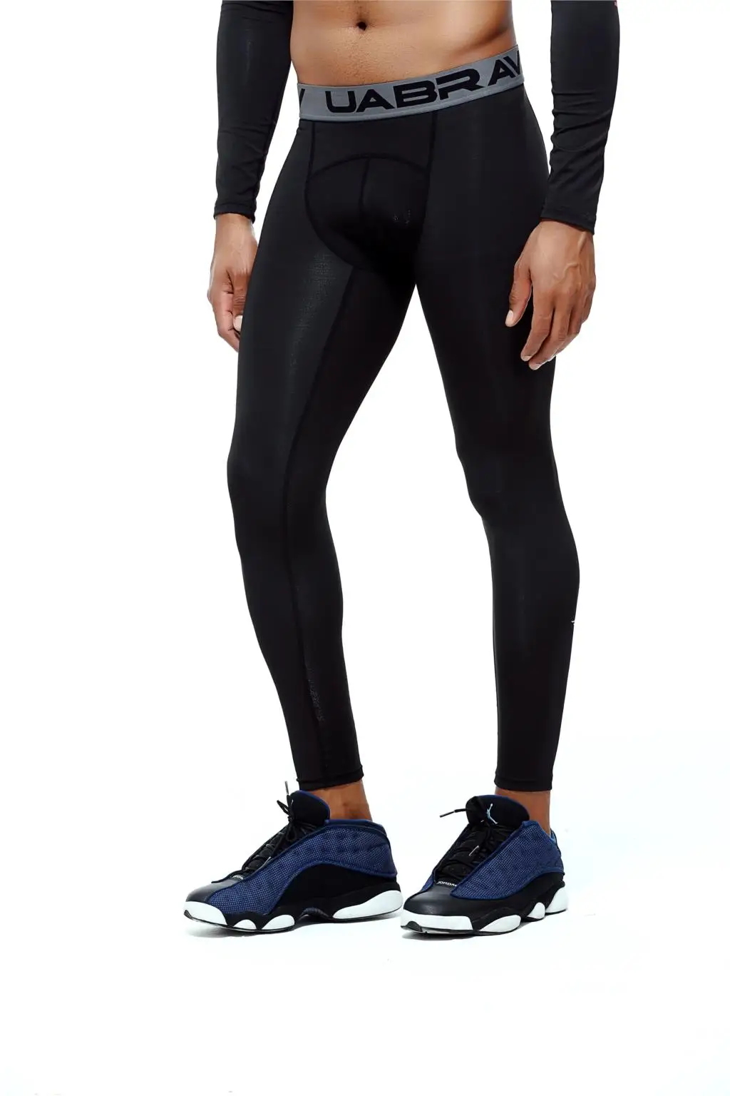 

Vogue Tights For Men Quick Dry Compression Pants Sweat Jogging Trousers Grey Black Running Sporswear Gym Leggings For Fitness