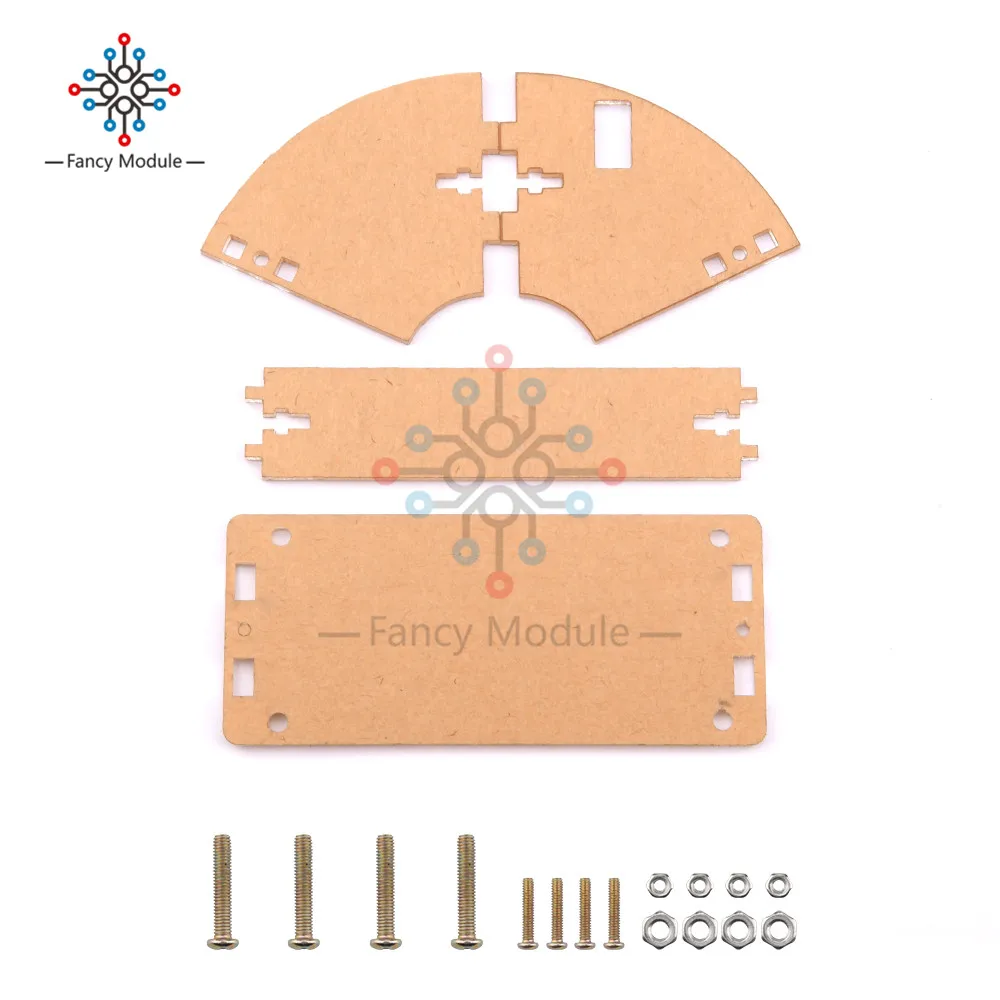 Прозрачная акриловая оболочка для ЖК-дисплея 1602 ЖК-экран с винтом/гайкой