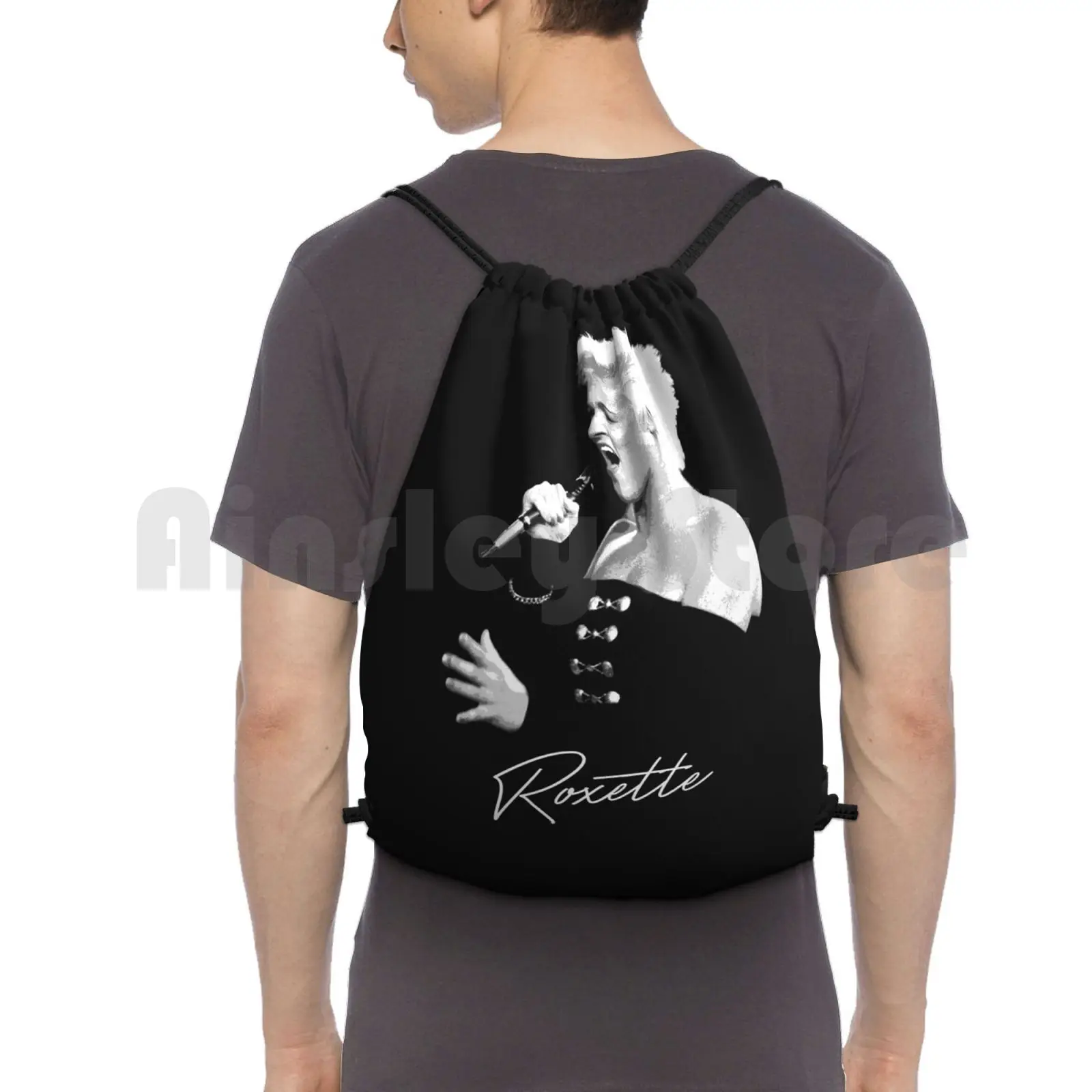 Живой рюкзак сумки на шнурке спортивная сумка водонепроницаемая 80-х годов Marie