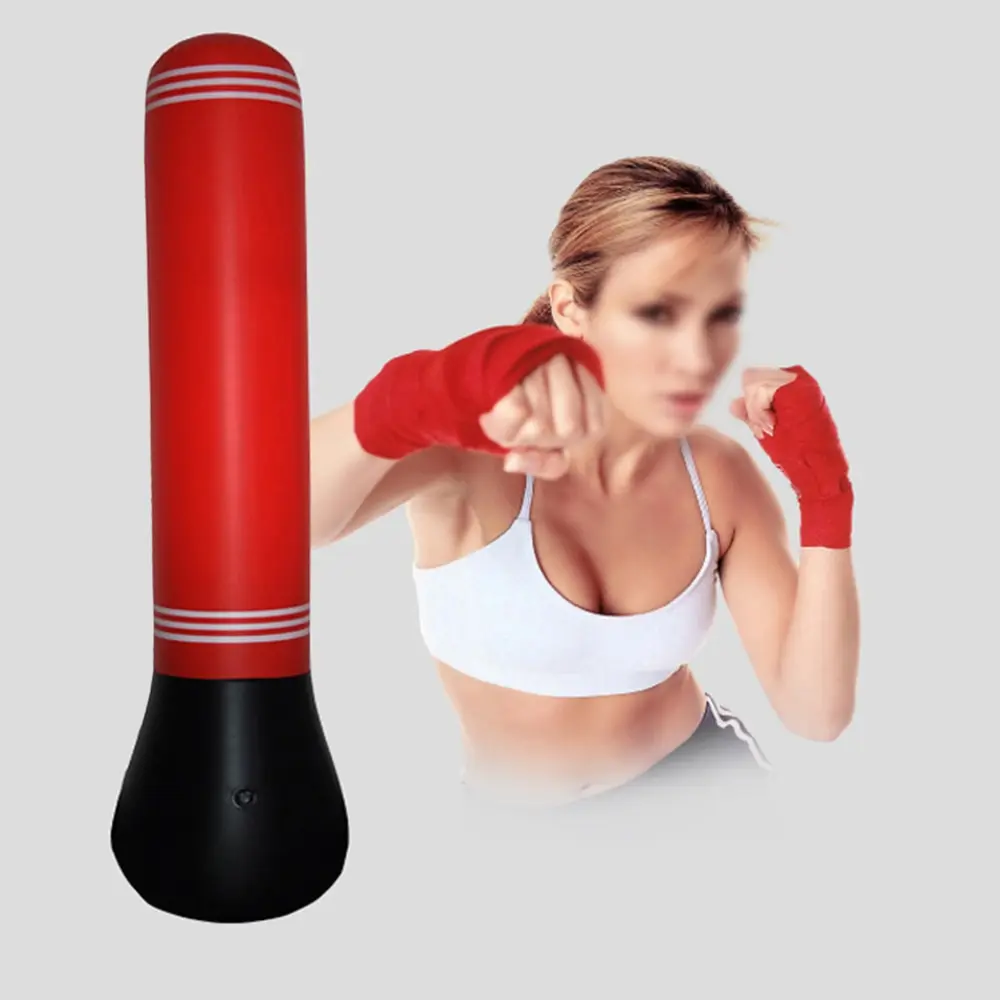 Фитнес пробивая башня мешок 160 см/5 2 фута надувная сумка Freestanding ногами де стресс