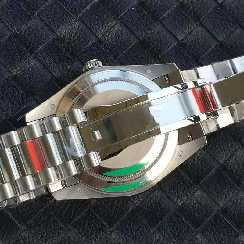

EW factory male luxury watch 40mm daydate diamonds bezel black dial 3255 movement automatic men's watches