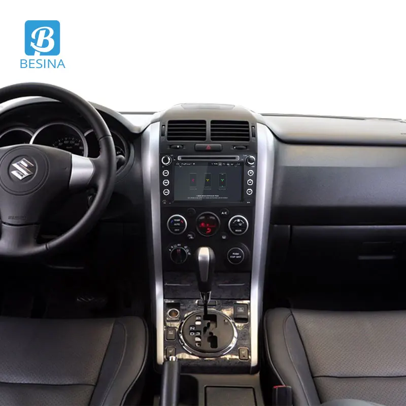 Besina Android 10 0 автомобильный dvd-плеер для SUZUKI GRAND VITARA 2005-2012 Мультимедиа GPS навигация WIFI