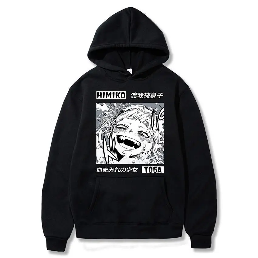 

Boku No Hero Academia Hoodie Fashion Pullovers Tops With Pockets Long Sleeve Winter Male And Female