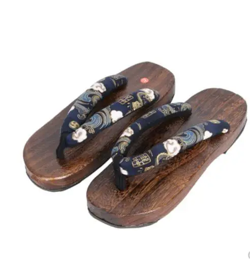 Детские деревянные Сабо в японском стиле для косплея детские сандалии гэта на