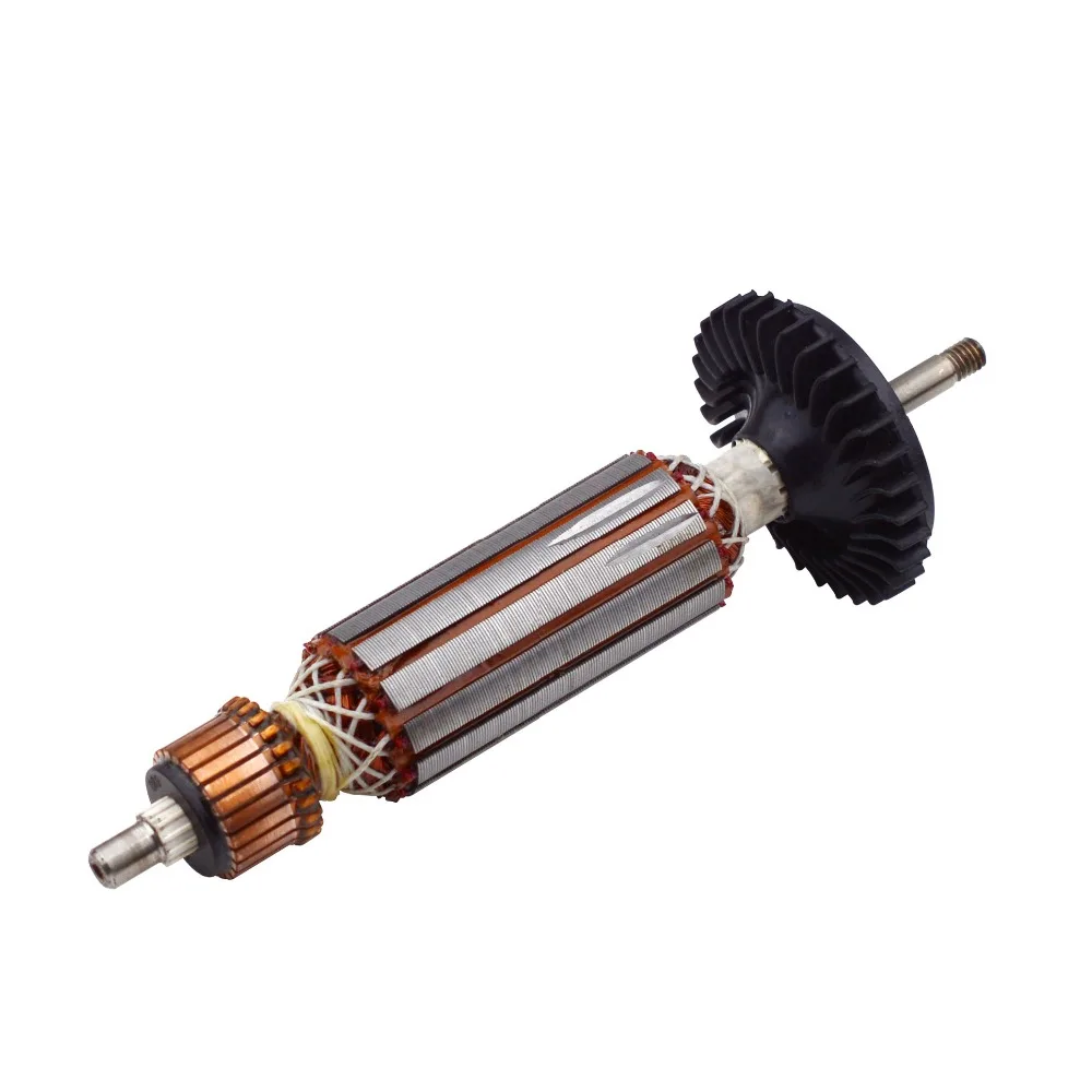 

220V - 240V Armature Rotor Motor replace for Bosch GWS7-100 GWS7-100T GWS7-100ET GWS7-125 GWS7-115 GWS7-115E GWS7-115ET GWS720ET