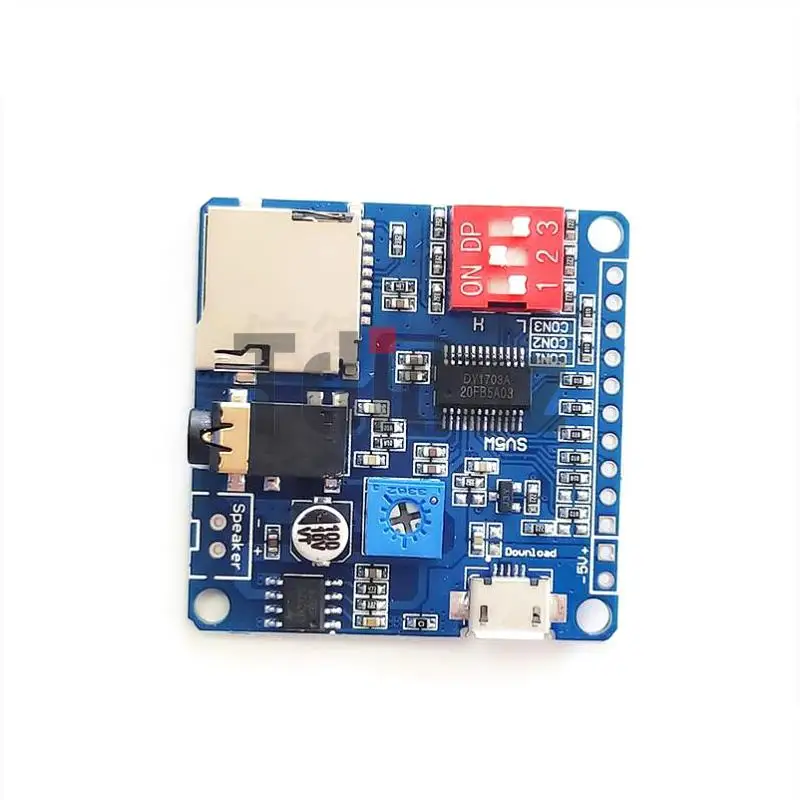 Для MP3 музыкального плеера Arduino усилитель воспроизведения голоса модуль 5 Вт SD/TF