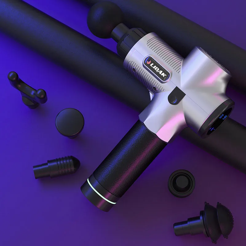 Горячая Распродажа пистолет для массажа мышц вибрационный спортивный массажер