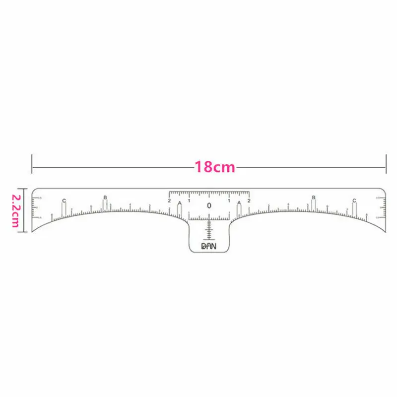 

Disposable Eyebrow Ruler Scale Sticker Makeup Tattoo Shaper Stencil Measure Tool Wholesale Lot 10/20/50Pcs