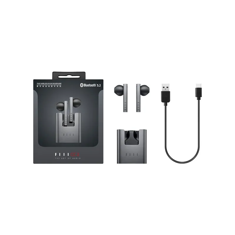 Оригинальные беспроводные наушники FIIL CC 2 CC2 Bluetooth 5 игровая гарнитура TWS