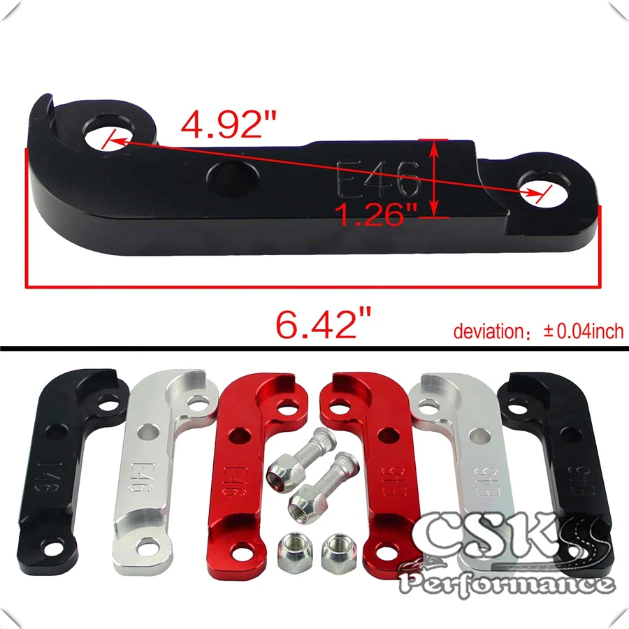 Тюнинг Дрифт поворотные углы 25% 30% + Sway Bar Drop LINK Kit подходит для BMW E46 98 06
