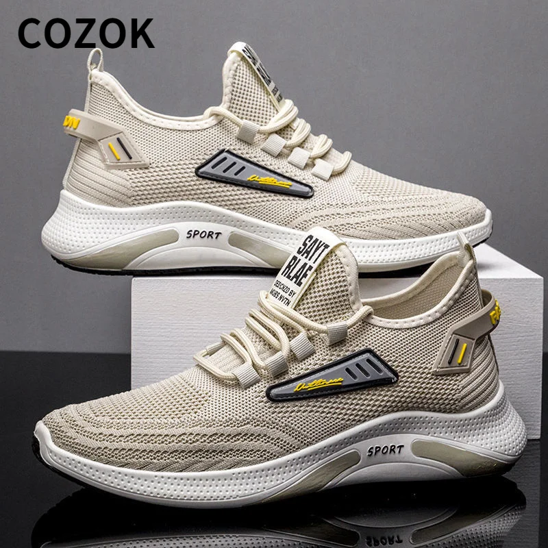 

Men Shoes Autumn 2021 New Trendy Shoes Korean Casual Shoe Trend All-match Elastic Mesh Breathable Sneaker