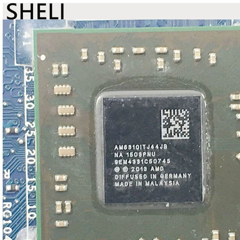 Материнская плата SHELI для HP 813967 501 15 AF ABL51 LA C781P CPU Полная работа|Материнские платы| |