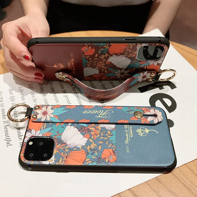 Pretty phone holder case for Samsung galaxy S10 S20 plus S21 note10 NOTE 20 ultra S22 Pro Ultra A70 A71 A52 A72 S8 S9 PLUS cover | Мобильные