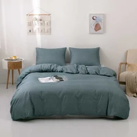 duvet cover comforter bedding sets kawaii striped plaid kingqueentwin size bedclothes bed sheet pillowcase bed linen set