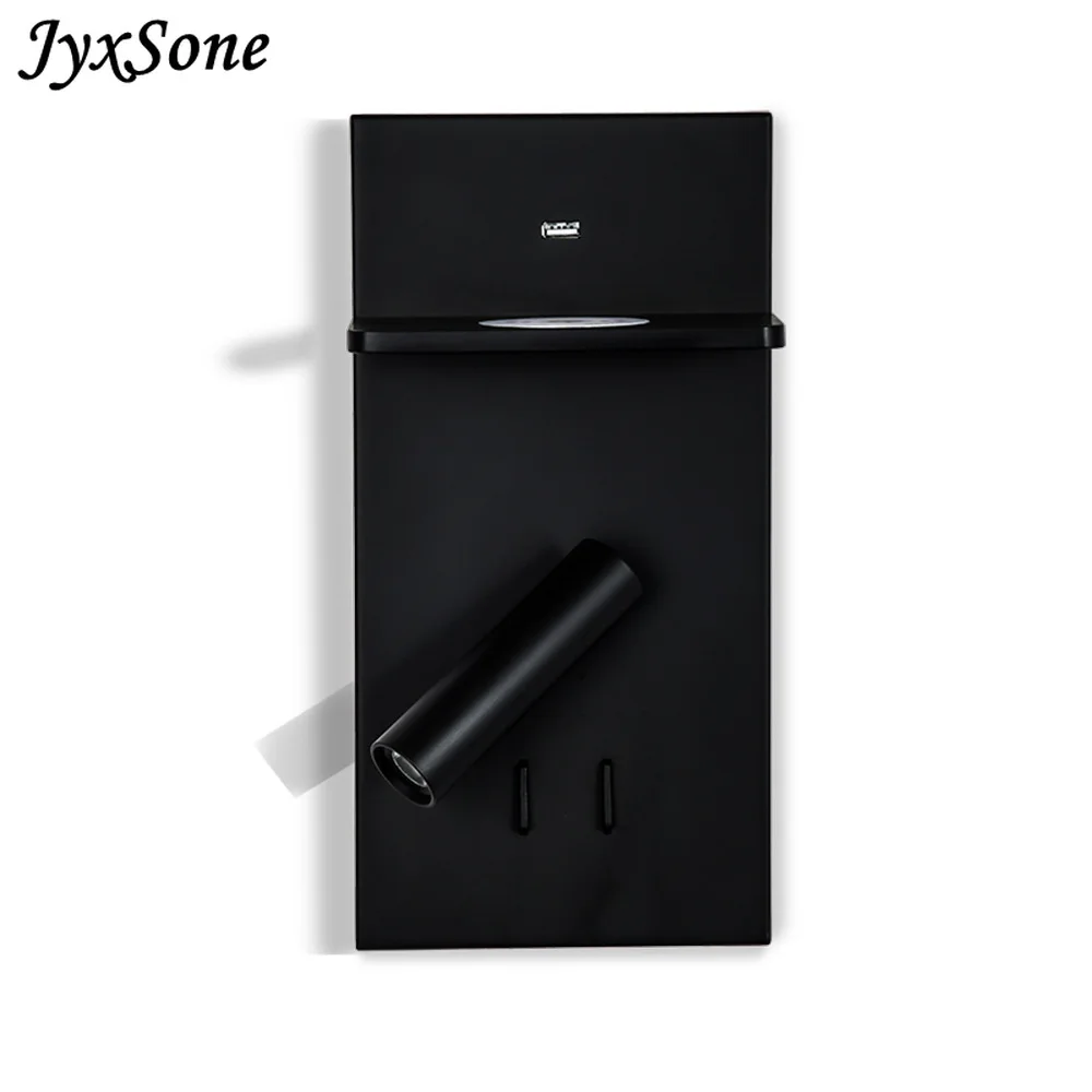 

Usb Fast Charge Wall Lamp with Wireless Charging Decorative Wall Ledges The Bedroom Lamp Living Rroom Decor for Wall Table Lamps