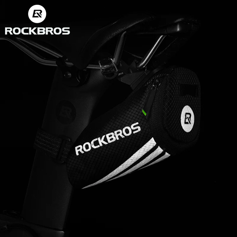 Велосипедная мини-сумка ROCKBROS нейлоновая Светоотражающая сумка на седло для
