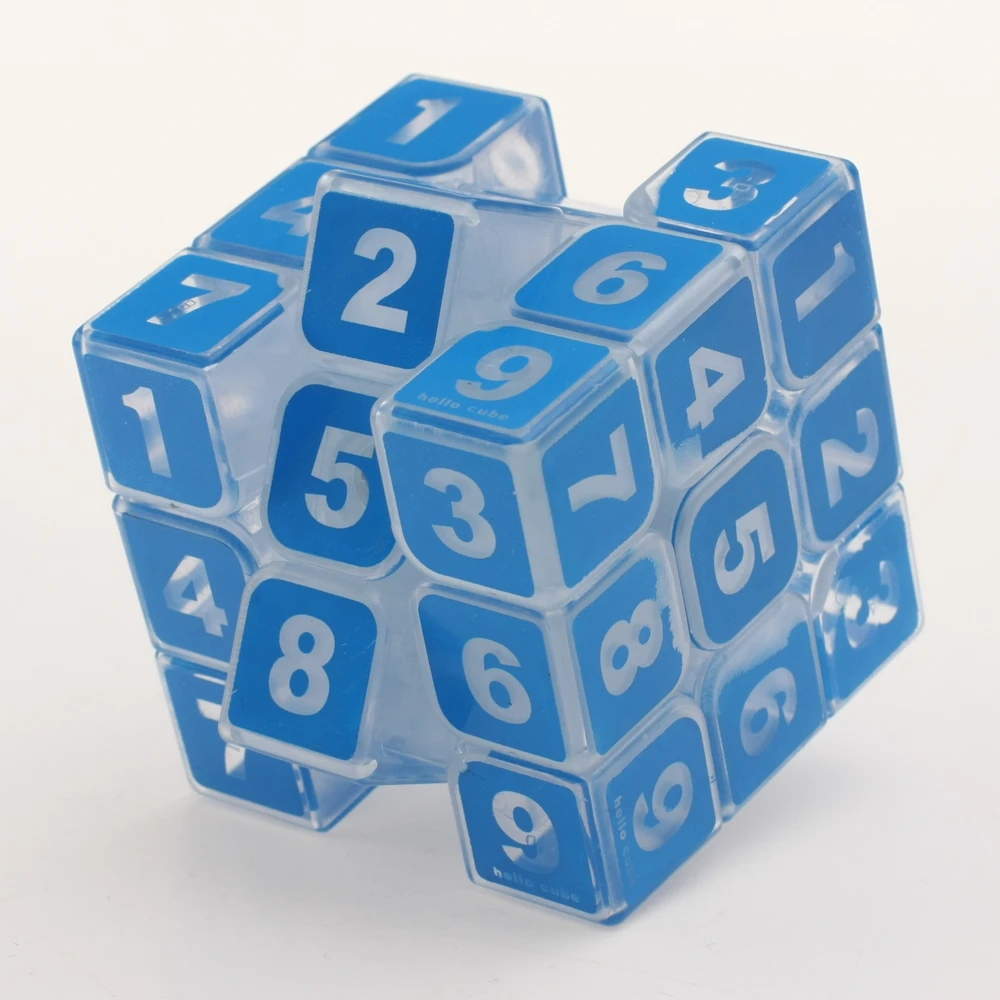Лучший ZCUBE Neo магический судоку цифровой куб 3x3x3 профессиональный 3x3 скоростной