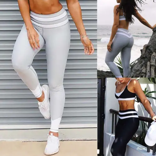 2019 женские спортивные тренировочные брюки для йоги Леггинсы фитнеса штаны