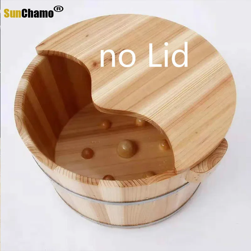 New Fashion Cunninghamia Lanceolata Bath Tub Cover Foot Thicker Massage Soaking Wood Home Furniture | Дом и сад