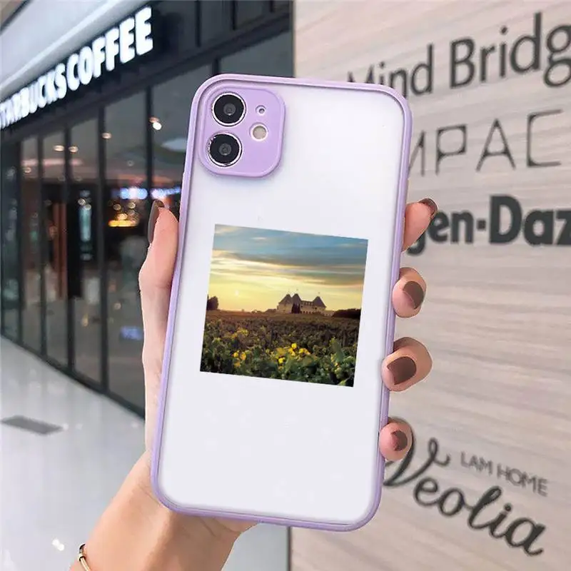 

Cottagecore Style aesthetics pattern Phone Cases matte transparent For iphone 7 8 11 12 plus mini x xs xr pro max cover